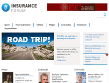 Tablet Screenshot of insuranceforum.gr